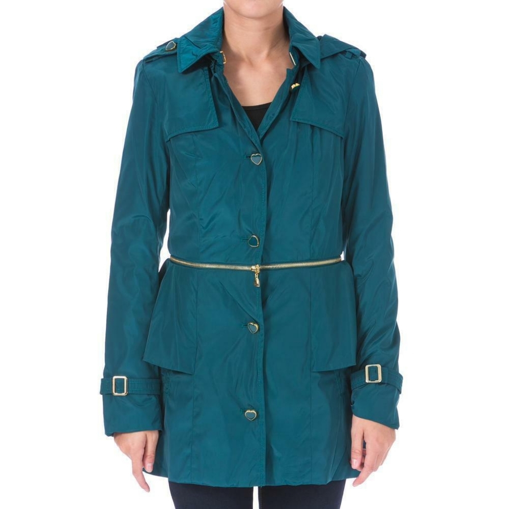 Betsey Johnson - Teal 2 in 1 Convertible Jacket - Size M  (NWT)